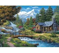 Art puzzle - Puzzle Due piccole cascate - 2000 Pezzi