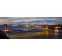 Art puzzle - Puzzle Golden Gate, panorama di San Francisco - 1000 Pezzi