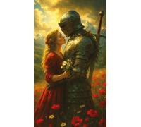 Art puzzle - Puzzle L'ultimo abbraccio prima della battaglia - 1000 Pezzi