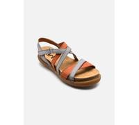 ART 1714 Rhodes, Sandali Bassi Donna, Denim Arancione Scuro, 40 EU