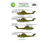 Art Scale Kit 200-D48015 - 1:48 Bell AH-1G Cobra 1th Aviation Elicottero Cavaler