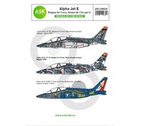 Art Scale Kit 200-D48024 - 1:48 Alpha Jet E Forze Aeree Belga E Armée De L'Air