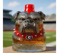 Art Scultura Statua - 300ml Decanter Whisky, Bottiglia Di Whisky E Vino A Forma Di Bulldog, Decanter Di Whisky In Vetro Con Tema Animale Creativo 3D, Bottiglie Di Vino Vuote Soffiate A Mano(#4)