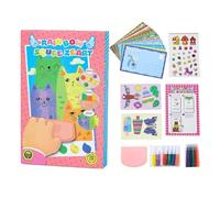 Art Set | Paper, Paint & ABS, 7.9in X 5.1in X 1in Box, 265g | 2026 Upgraded Magic Scratch Paper For DIY Postcards | Party Favor Birthday Gift