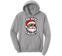 Art Society BIG NICK ENERGY GRIGIO Felpa con cappuccio SMALL-4XLARGE BRUTTO