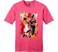 ART SOCIETY JORDAN WILDSTYLE MAGLIETTA ROSA ACCESO SMALL-4XLARGE