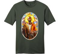 Art Society KB LEGEND VETRATA COLORATA Maglietta VERDE OLIVA SMALL-4XLARGE