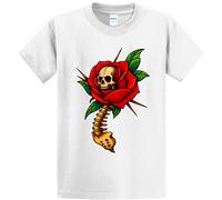 Art Society TATTOO FLASH VOL. 4 BIANCO Maglietta PICCOLO-6XLARGE