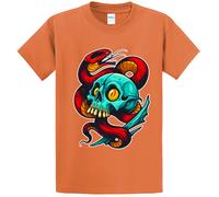 Art Society TATTOO FLASH VOL. 5 ARANCIO Maglietta SMALL-4XLARGE