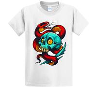 Art Society TATTOO FLASH VOL. 5 BIANCO Maglietta PICCOLO-6XLARGE