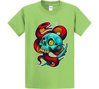 Art Society TATTOO FLASH VOL. 5 VERDE LIME Maglietta SMALL-4XLARGE