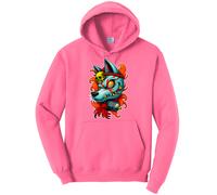 Art Society TATTOO FLASH VOL. 6 ROSA ACCESO Felpa con cappuccio SMALL-4XLARGE