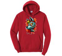 Art Society TATTOO FLASH VOL. 6 ROSSO Felpa con cappuccio SMALL-4XLARGE