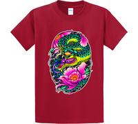 Art Society TATTOO FLASH VOL. 8 ROSSO Maglietta PICCOLO-6XLARGE