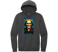 Art Society VETRATA COLORATA JIGSAW ANTRACITE Felpa con cappuccio SMALL-4XLARGE