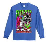 Art Society x SWOD IL VERME Anni 90 REALE LS Maglietta SMALL-4XLARGE