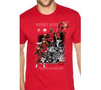 Art Society x SWOD MJ 044 ROSSO Maglietta PICCOLO-6XLARGE MICHAEL JORDAN