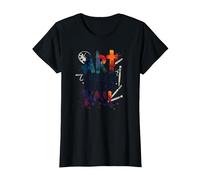 Art Speaks When Words Fail - Citazione di Arti ispiratrici Maglietta, Donna, Nero, XL