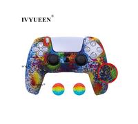 Art Splash Cover protettiva antiscivolo con stampa a trasferimento d'acqua per controller PlayStation 5 PS5 in
