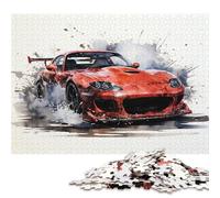 Art Sports Car Puzzle Challenging And Brainteasing 100 Percent Recycled Cardboard Jigsaw Puzzle for Adults Teen Birthday Present 70x50cm/1000pcs