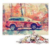 Art Sports Car Puzzle Challenging And Brainteasing 100 Percent Recycled Cardboard Jigsaw Puzzle for Adults Teen Birthday Present 70x50cm/1000pcs