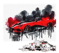 Art Sports Car Puzzle Challenging And Brainteasing 100% Recycled Cardboard Jigsaw Puzzle for Adult Children Christmas Gifts 70x50cm/1000pcs