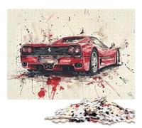 Art Sports Car Puzzle Creative Games Premium Cardboard Jigsaw Puzzle for Women Men Birthday Present 70x50cm/1000pcs