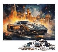 Art Sports Car Puzzle Creative Games Premium Cardboard Jigsaw Puzzle for Women Men Birthday Present 70x50cm/1000pcs
