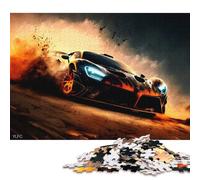 Art Sports Car Puzzle Creative Games Premium Cardboard Jigsaw Puzzle for Women Men Birthday Present 38x26cm/1000pcs