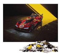 Art Sports Car Puzzle Customizable Pictures 100% Recycled Cardboard Jigsaw Puzzle for Kids And Adults Age 12 Years Up Unique Gift 70x50cm/1000pcs