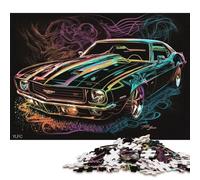 Art Sports Car Puzzle Customizable Pictures 100% Recycled Cardboard Jigsaw Puzzle for Kids And Adults Age 12 Years Up Unique Gift 70x50cm/1000pcs