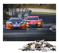 Art Sports Car Puzzle Decompression Toys 100 Percent Recycled Cardboard Jigsaw Puzzle for Adults Teen Father's Day Gifts 38x26cm/1000pcs