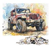 Art Sports Car Puzzle Decompression Toys Paper Rectangular Jigsaw Puzzle for Kids And Adults Age 12 Years Up Christmas Gifts 70x50cm/1000pcs