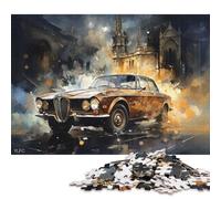 Art Sports Car Puzzle Family Fun 100% Recycled Cardboard Jigsaw Puzzle for Kids And Adults Age 12 Years Up Halloween Gifts 70x50cm/1000pcs
