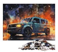 Art Sports Car Puzzle Friendly Materials 100 Percent Recycled Cardboard Jigsaw Puzzle for Adult Children 70x50cm/1000pcs