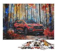 Art Sports Car Puzzle Premium 100% Recycled Board Paper Rectangular Jigsaw Puzzle for Women Men Unique Gift 70x50cm/1000pcs