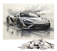 Art Sports Car Puzzle Unique Home Decor Paper Rectangular Jigsaw Puzzle for Adults Teen Mother's Day Gifts 70x50cm/1000pcs