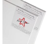 Art-Star 2 telai con cunei da 70 x 120 cm, tele su telaio da 70 x 120 cm, 100% cotone da ± 280 g/m², doppio innescato, telaio con tela