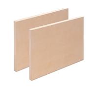 Art-Star 2 tele in legno da 60 x 80 cm, in legno di betulla, per pittura artistica