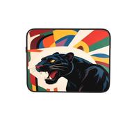 Art Style Leopard Custodia per computer portatile Notebook Computer Tablet Valigetta Borsa da trasporto per lavoro 17 pollici