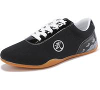 Art Taekwondo Scarpe Peso Leggero Boxe Karate Kung Fu Tai Chi Scarpe da Ginnastica, Traspirante Antiscivolo Taekwondo Sport Boxe Kung Fu Taichi Scarpe Leggere per Uomini E Donne, E, 32 EU