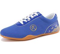 Art Taekwondo Scarpe Peso Leggero Boxe Karate Kung Fu Tai Chi Scarpe da Ginnastica, Traspirante Antiscivolo Taekwondo Sport Boxe Kung Fu Taichi Scarpe Leggere per Uomini E Donne, D, 42 EU