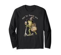 Art Teacher Rana Frog Toad Maglia a Manica