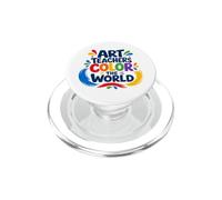 Art Teachers Color The World - Teacher Appreciation PopSockets PopGrip per MagSafe