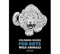 Art Therapy Coloring Coloring Books For Boys (Tascabile)