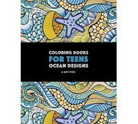 Art Therapy Coloring Coloring Books For Teens (Tascabile)