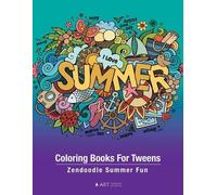 Art Therapy Coloring Coloring Books For Tweens (Tascabile)