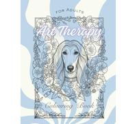 Art Therapy Colouring Book: Botanical Monogram for Adults