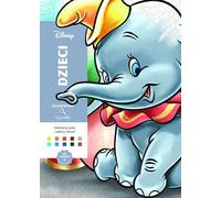 Art therapy Kolorowanka antystresowa Disney Dzieci Zagadkowe rysunki