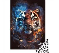 Art Tiger 1000 Piece Jigsaw Puzzle for Adults Paper Brain Training Home Wall Decor Educational Puzzle 38x26cm/1000pcs